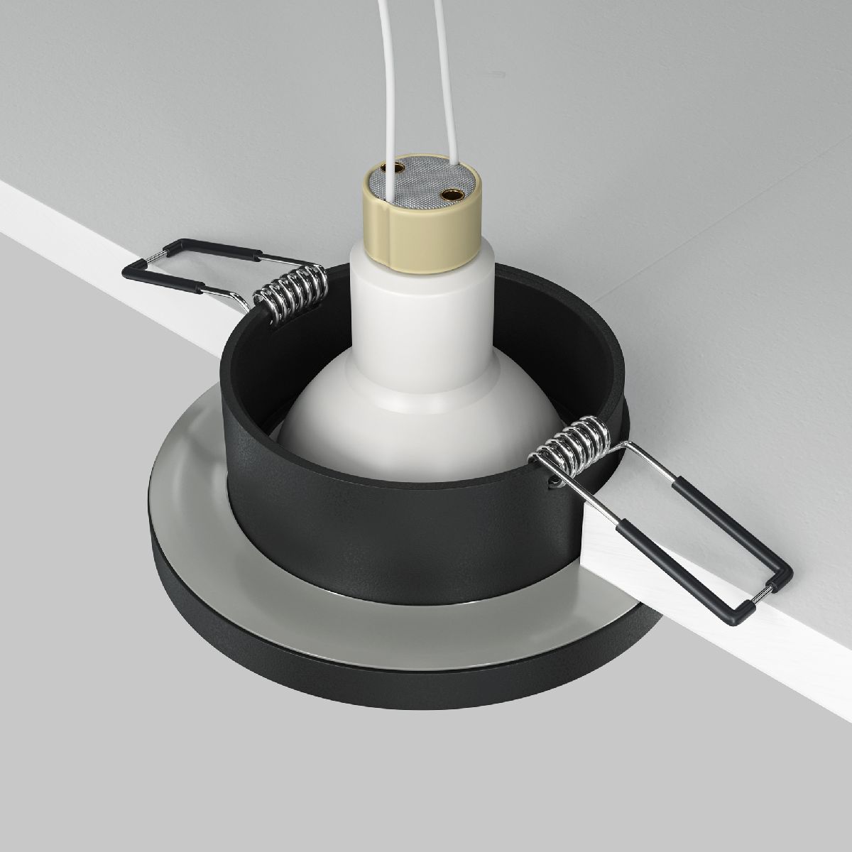 Встраиваемый светильник Maytoni Technical Stark DL083-01-GU10-RD-B