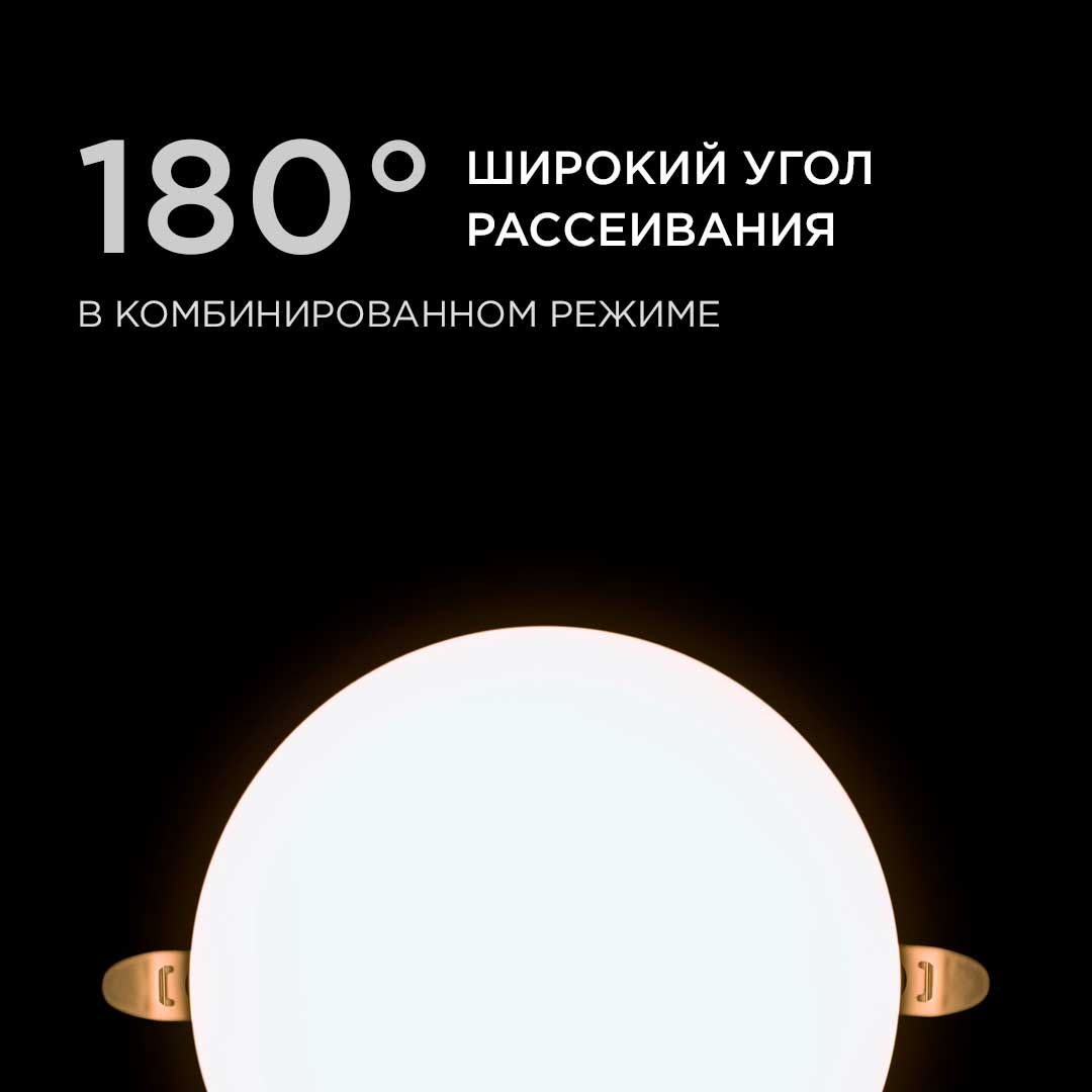 Встраиваемая светодиодная панель безрамочная Apeyron FLP 06-108