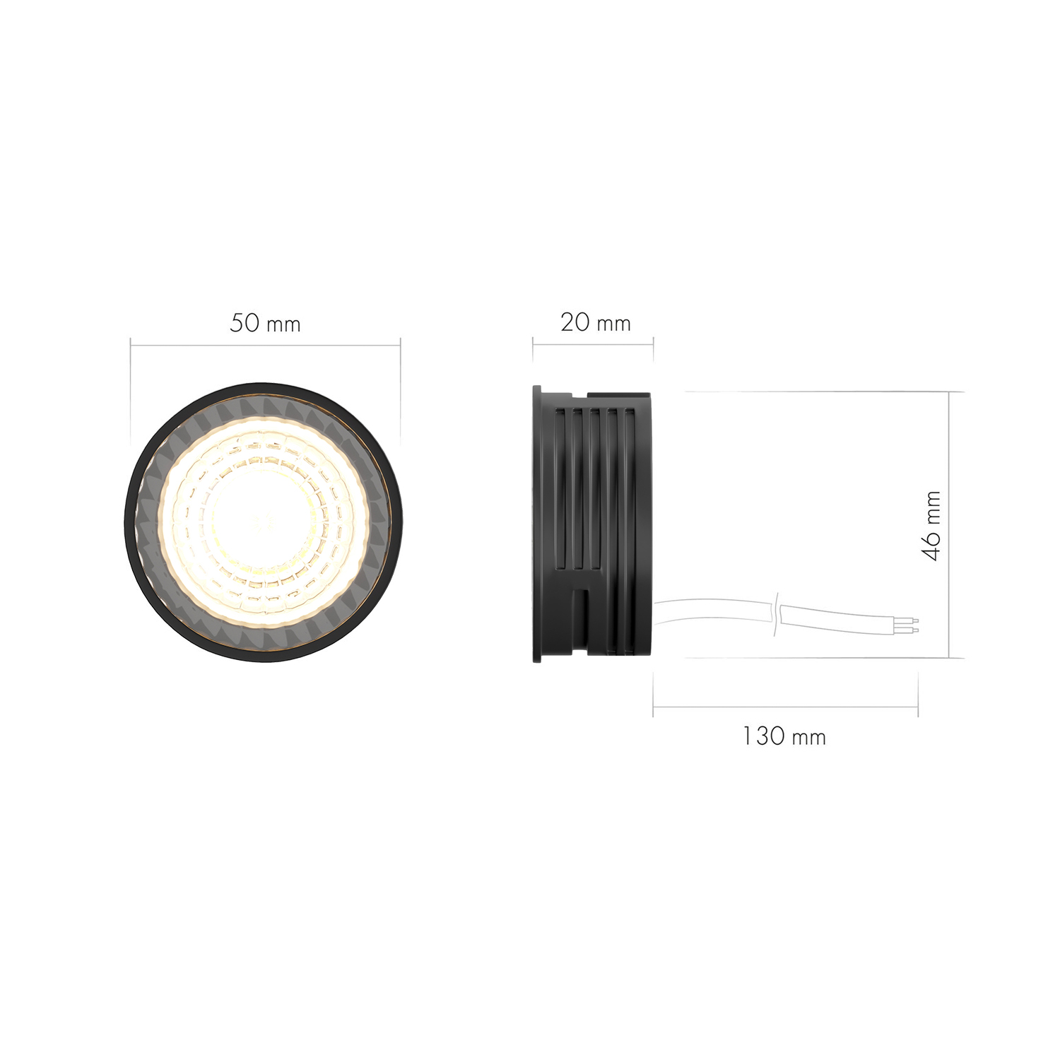 Светодиодный модуль Denkirs Slim LED 7W 4000К DK4000-7W-BK