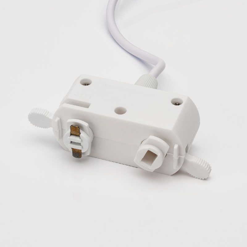 Крепление для однофазного трека с шнуром Lumker VL-M8-WH 010756