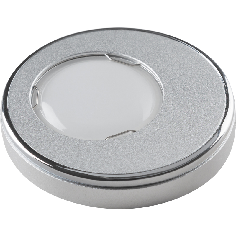 Встраиваемый светильник Fametto Vernissage DLS-V104 GU5.3 SAND SILVER+CHROME 10736