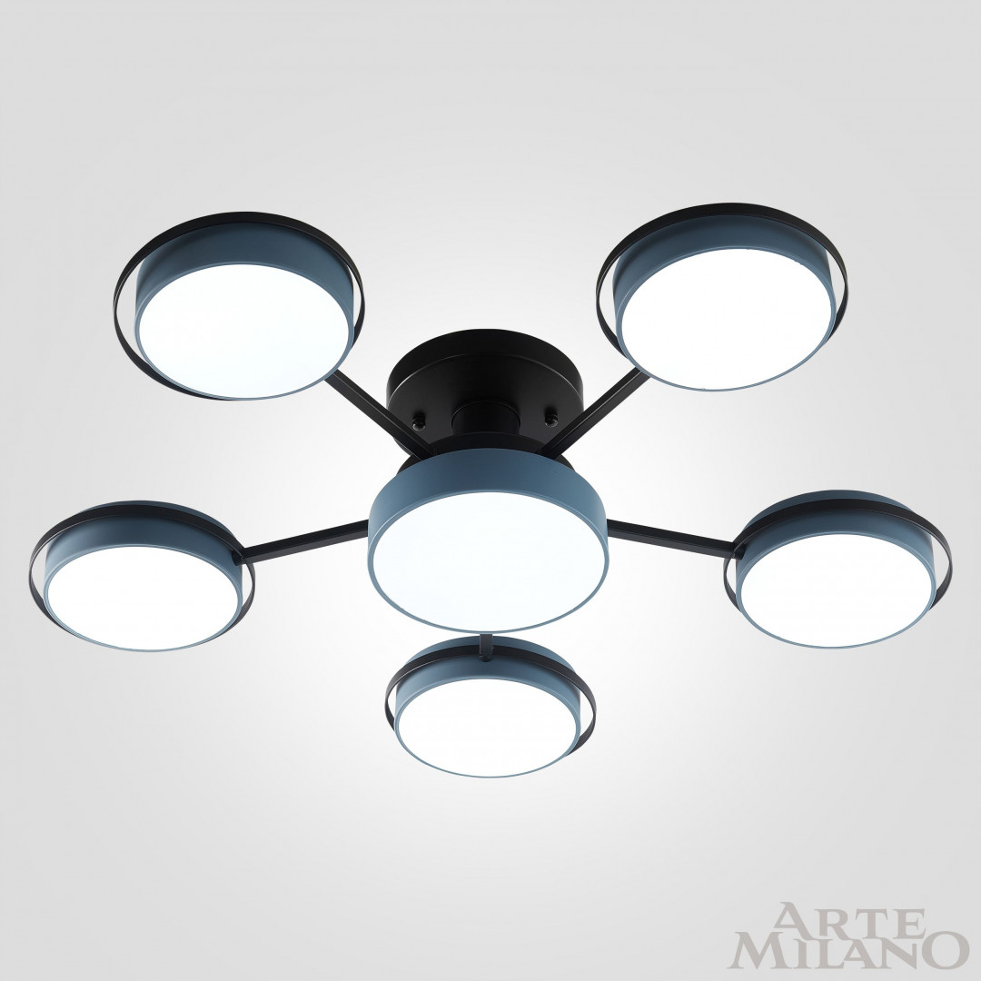 Потолочная люстра Arte Milano Ferrara 250406/5+1 Gr