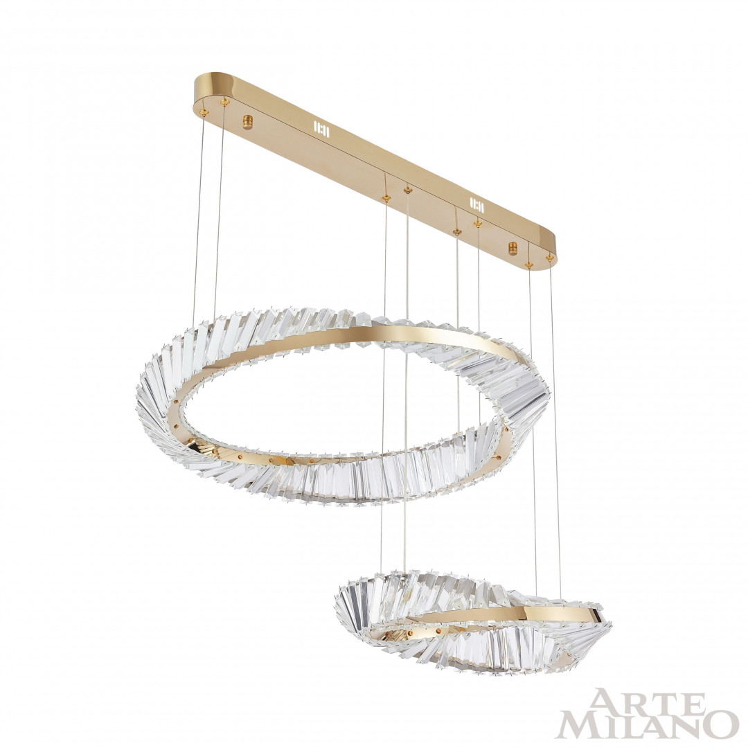 Подвесная люстра Arte Milano Venezia 318311/D600-D400 GD