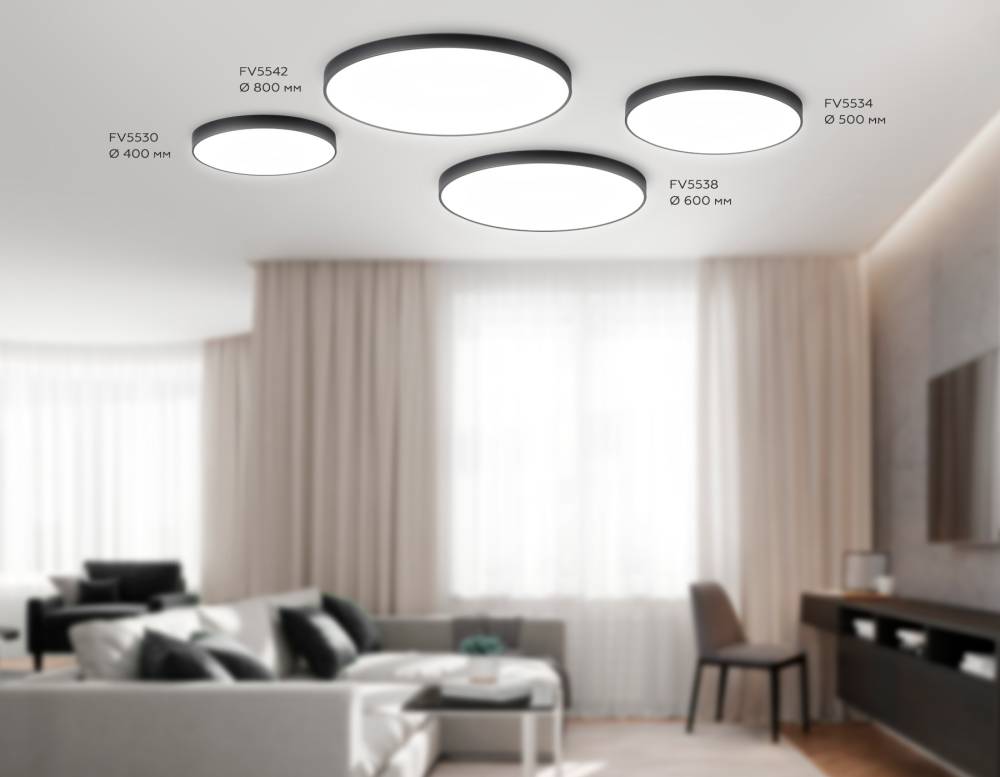 Потолочный светильник Ambrella Light Orbital Air Alum FV5530