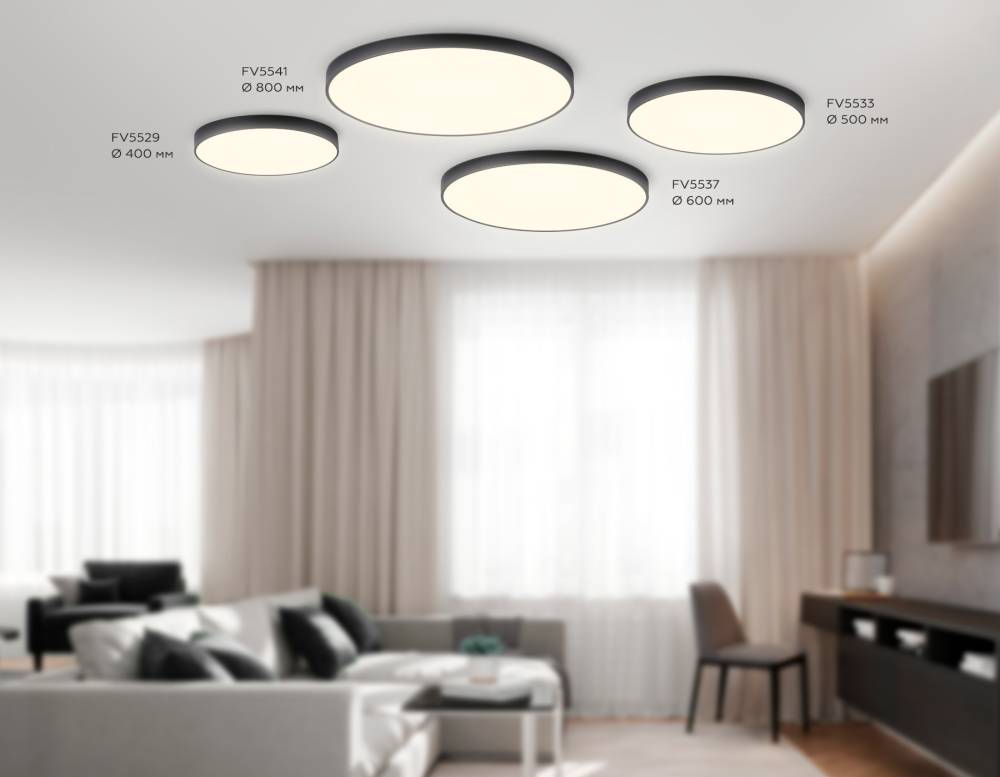 Потолочный светильник Ambrella Light Orbital Air Alum FV5533