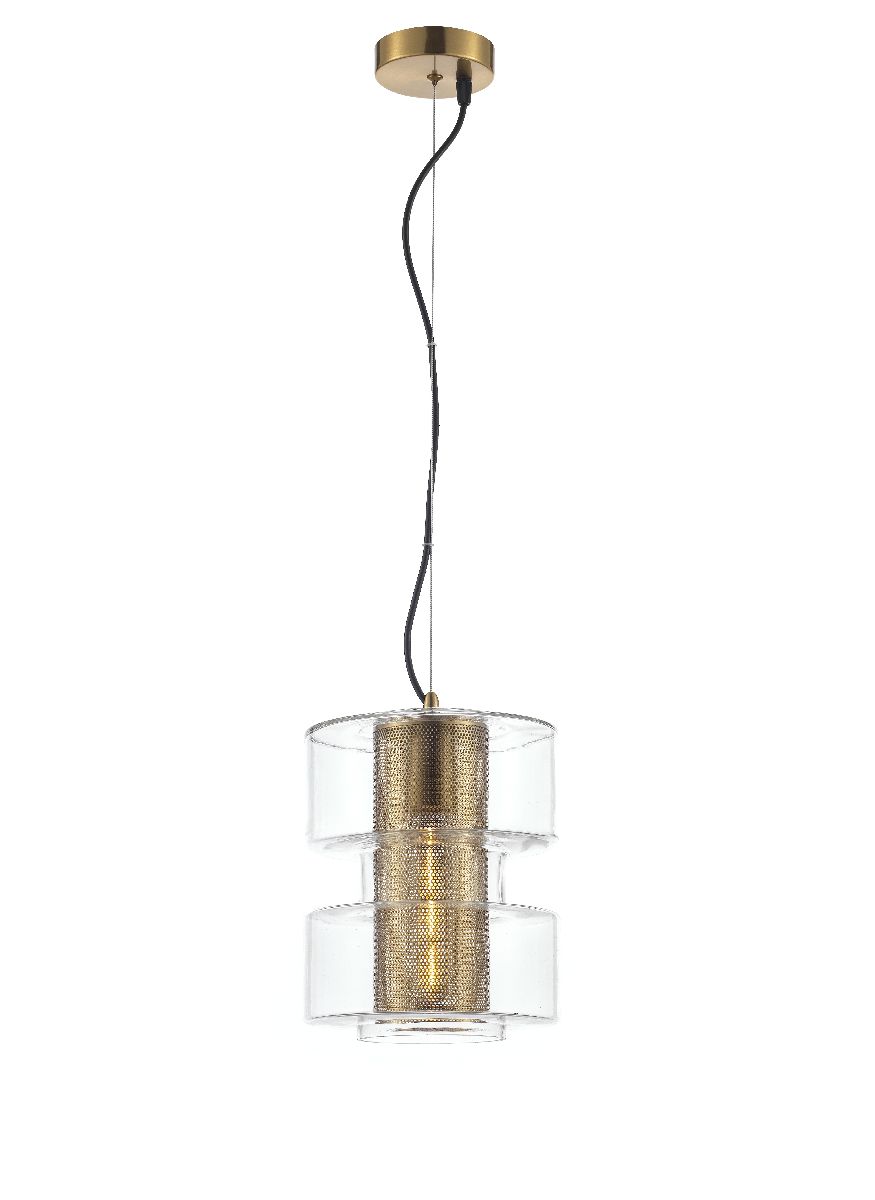 Подвесной светильник iLamp Brick P7555-1 GD