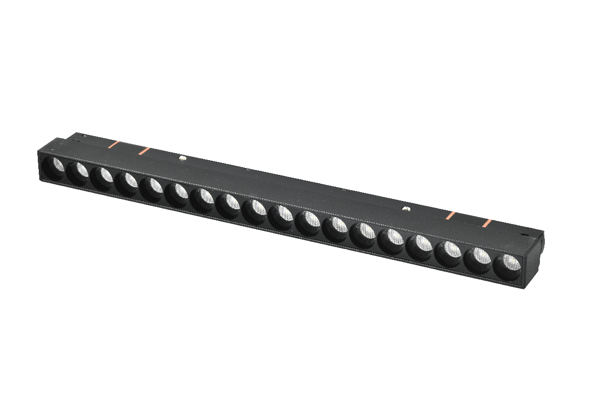 Трековый магнитный светильник iLedex Vision 4822-002-L350-18W-38DG-4000K-BK