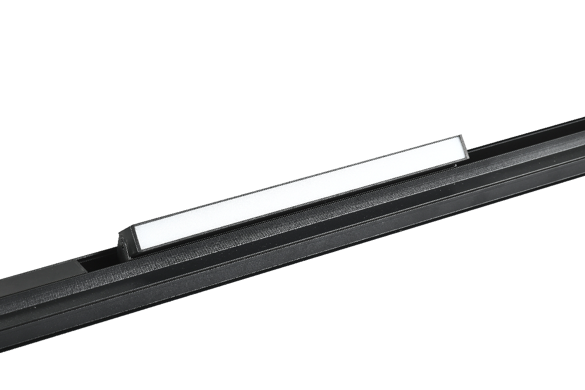 Трековый магнитный светильник iLedex Vision 4822-004-L300-12W-110DG-3000K-BK