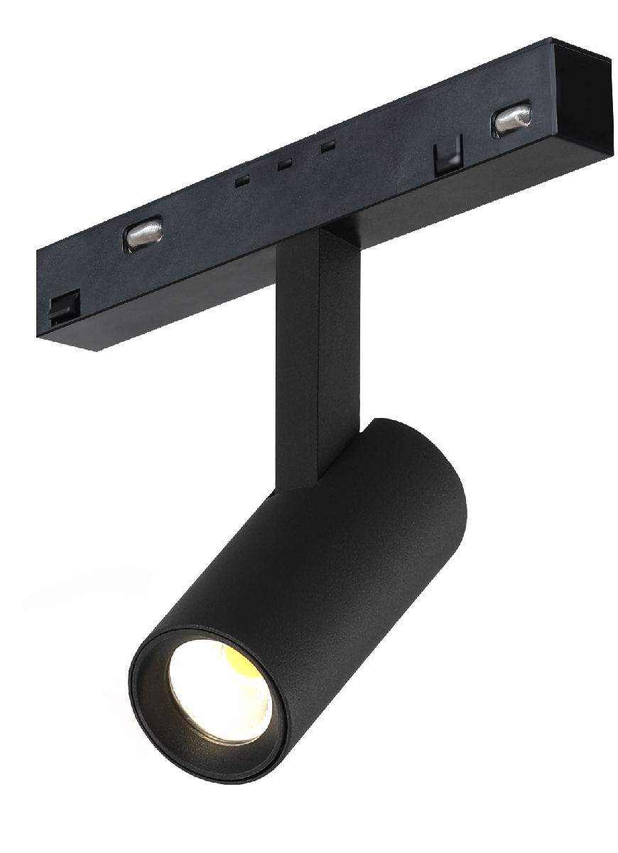 Трековый магнитный светильник iLedex Vision 4822-005-D34-8W-40DG-4000K-BK