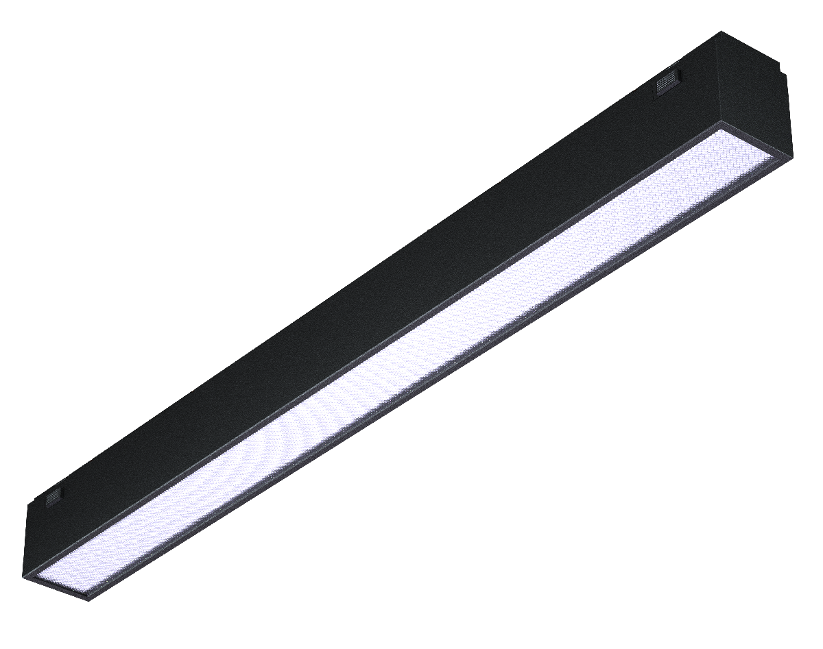 Трековый магнитный светильник iLedex Vision 4825-038-L293-12W-110DG-4000K-BK