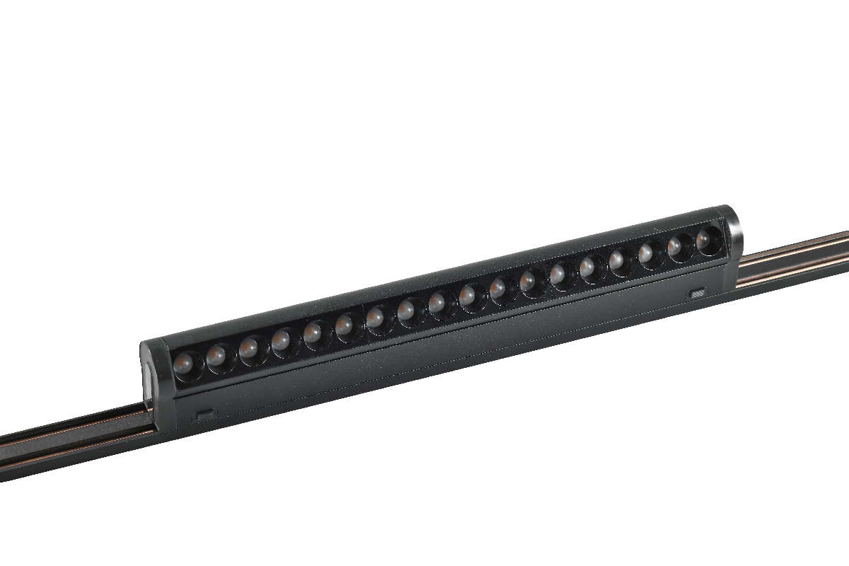 Трековый магнитный светильник iLedex Vision 4825-041-L305-18W-36DG-3000K-BK