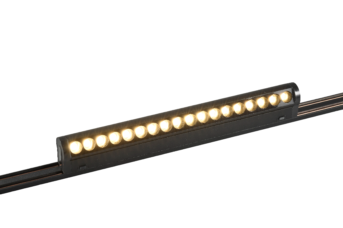 Трековый магнитный светильник iLedex Vision 4825-041-L305-18W-36DG-4000K-BK