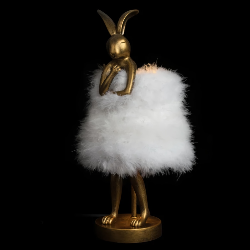Настольная лампа Loft IT Lapine 10315/A White fluff