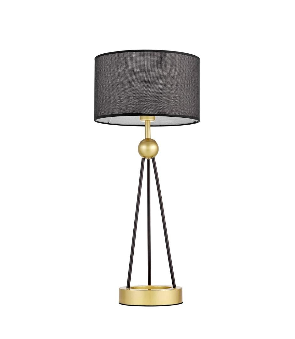 Настольная лампа Lumina Deco Belforte LDT 5527 GD+BK