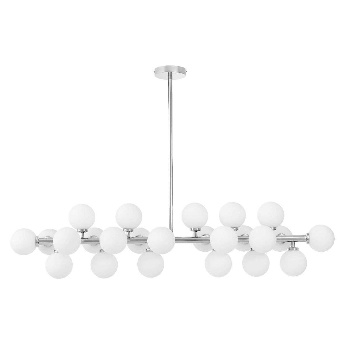 Люстра на штанге Lumina Deco Marsiada LDP 6033-24 CHR