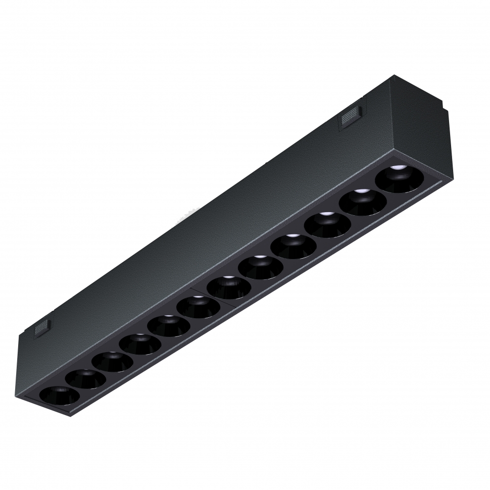 Трековый магнитный светильник iLedex Vision48-25 SMART 4825-039-L197-12W-36DG-BK