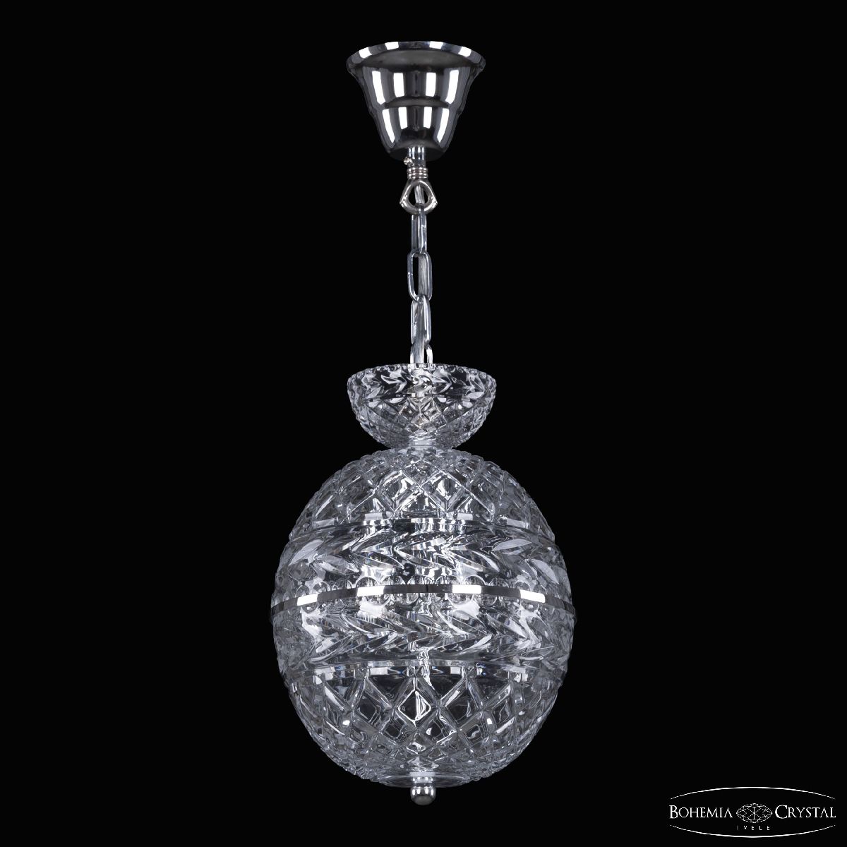 Подвесной светильник Bohemia Ivele Crystal 5480/20 Ni Clear/M-1F
