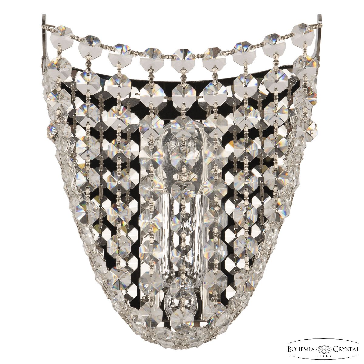 Настенный светильник Bohemia Ivele Crystal 778B/16 Ni