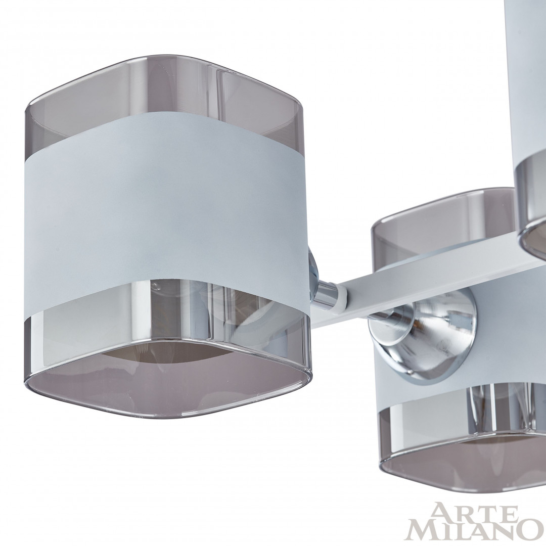 Потолочная люстра Arte Milano Amalfi 329809/4 WH+CR