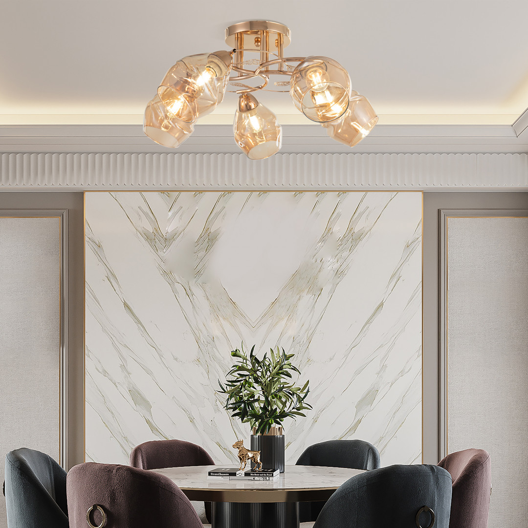 Потолочная люстра Arte Milano Amalfi 323419/5 FG