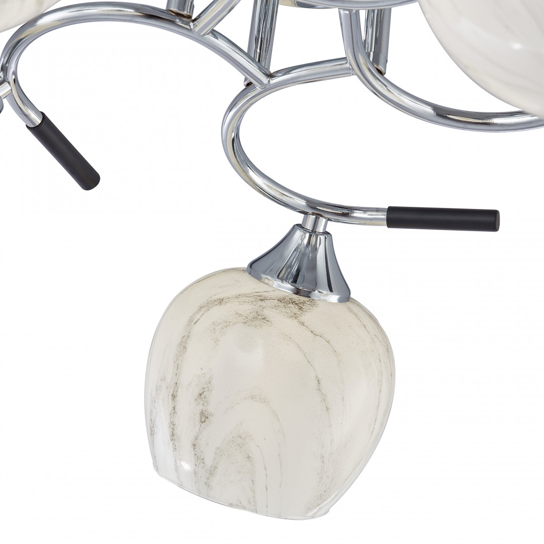 Потолочная люстра Arte Milano Amalfi 327985/3 CR+BK