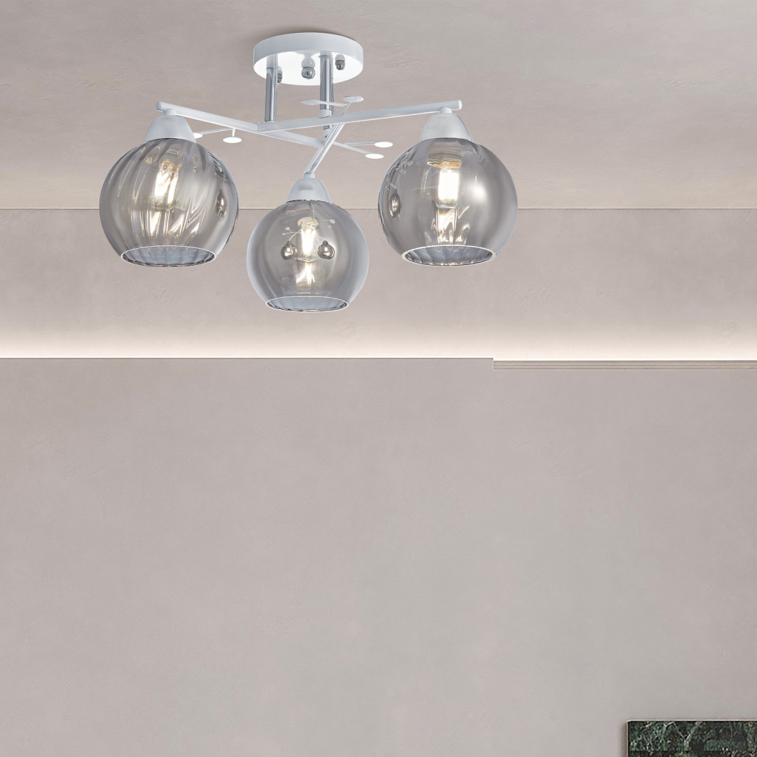 Потолочная люстра Arte Milano Amalfi 326508/3 WH+CR