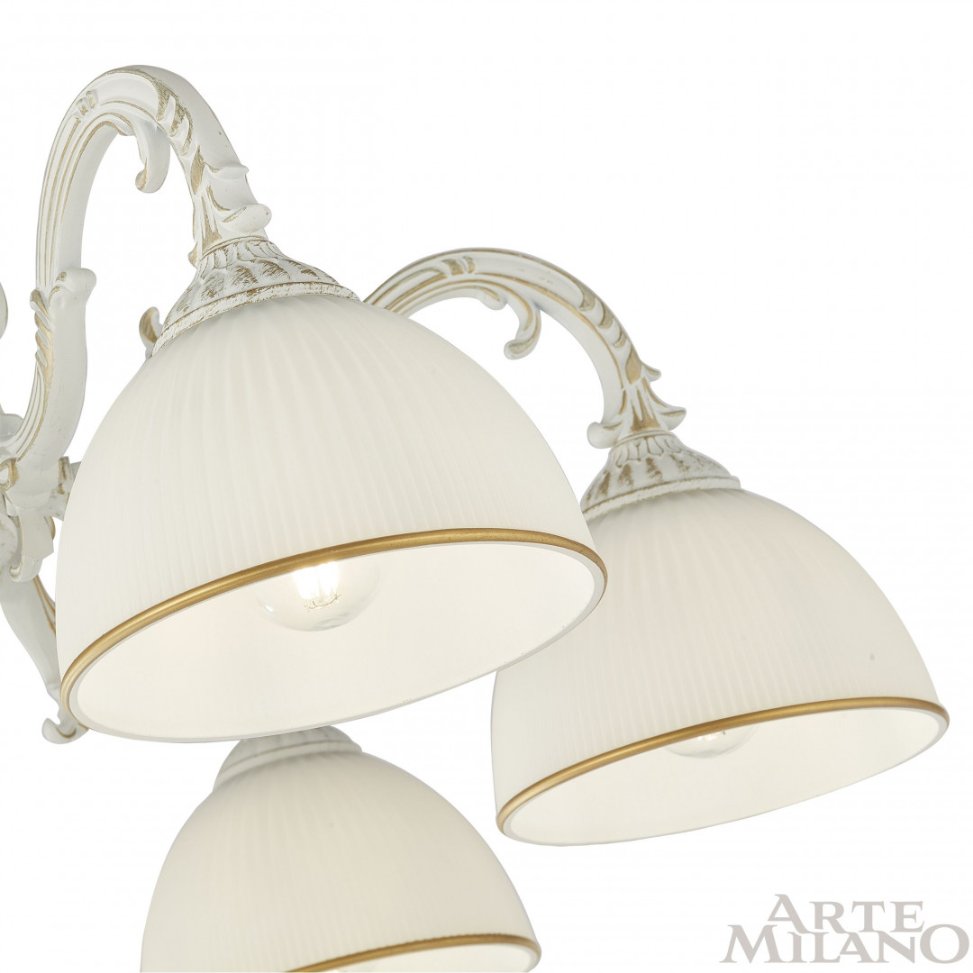 Потолочная люстра Arte Milano 346410/5 WT+G