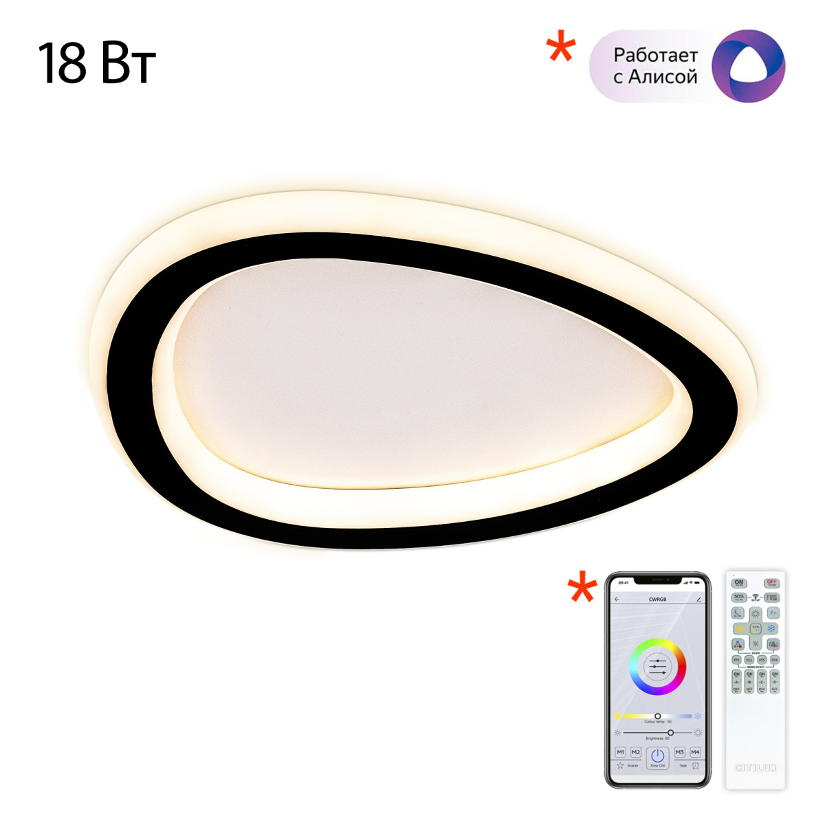 Потолочный светильник Citilux Trio CL215B221