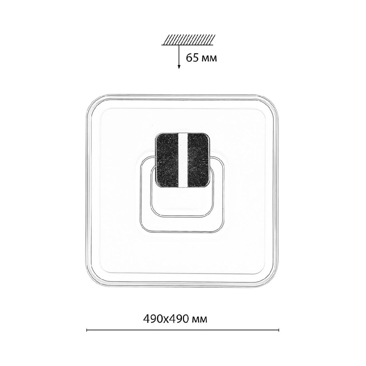 Потолочный светильник Sonex Gemini 7786/85L