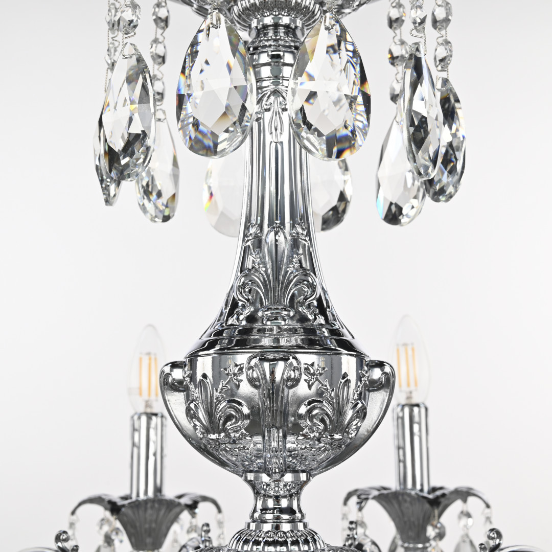 Подвесная люстра Bohemia Ivele Crystal AL79101/10/250 B Ni