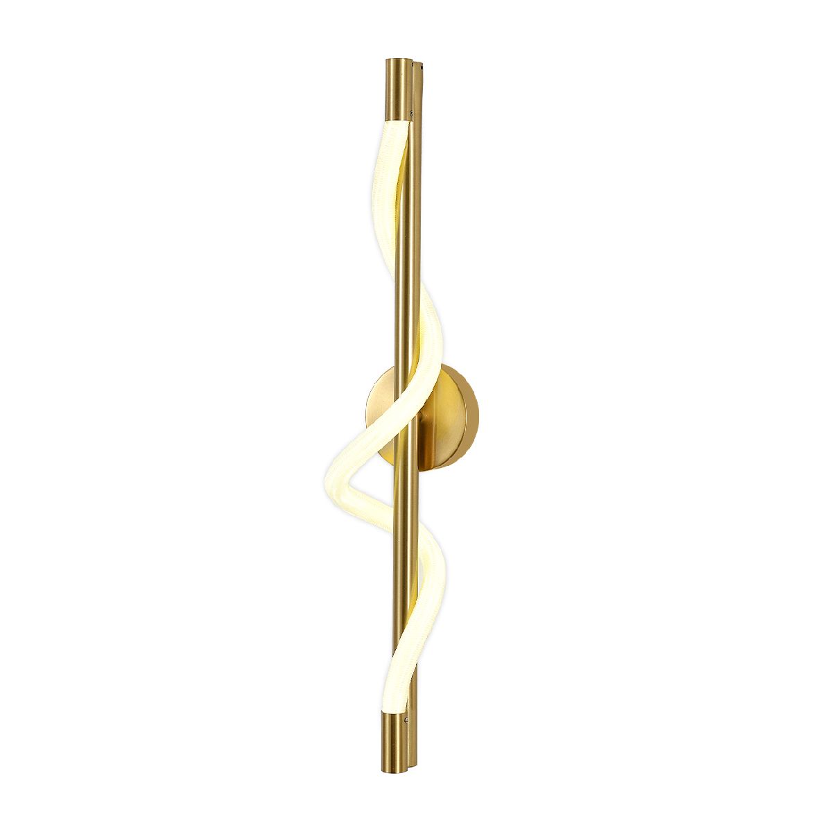 Настенный светильник Indigo Intreccio 14025/1W Brass V000142L