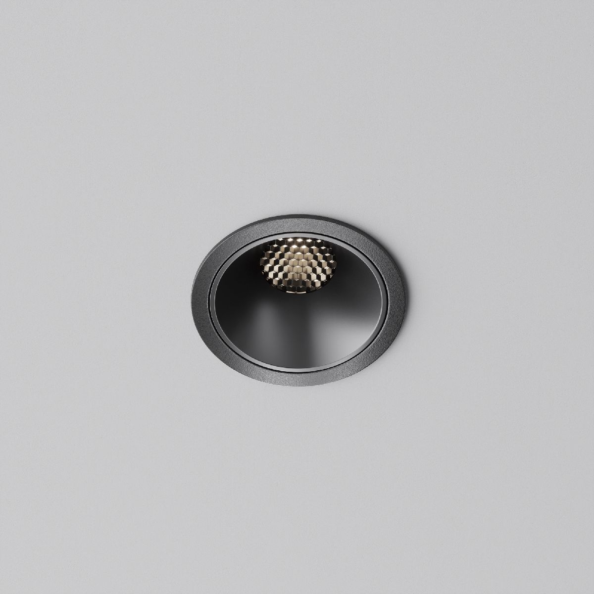 Встраиваемый светильник Maytoni Alfa LED DL043-01-10W4K-RD-B-1