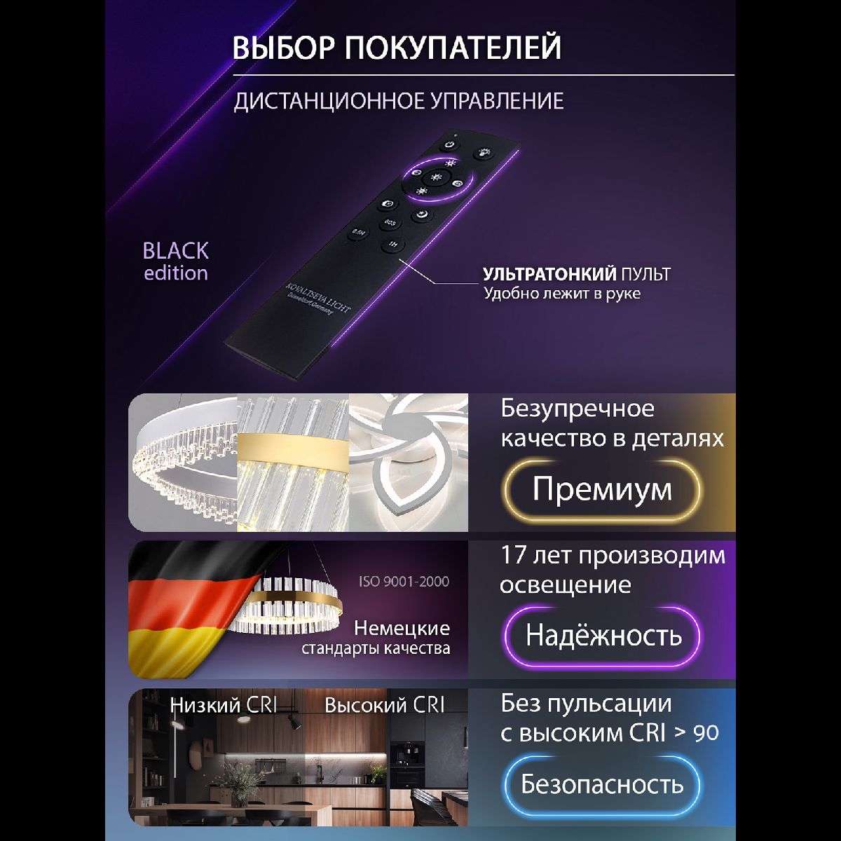 Потолочная люстра Natali Kovaltseva Spektr LED LAMPS 81108/6C