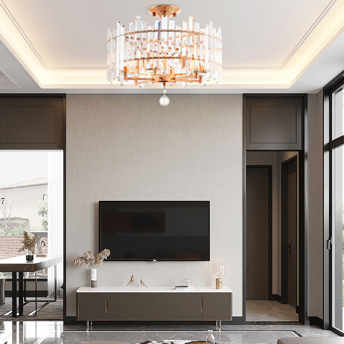 Потолочная люстра Arte Milano Sorrento 372409/6/100/470 GD