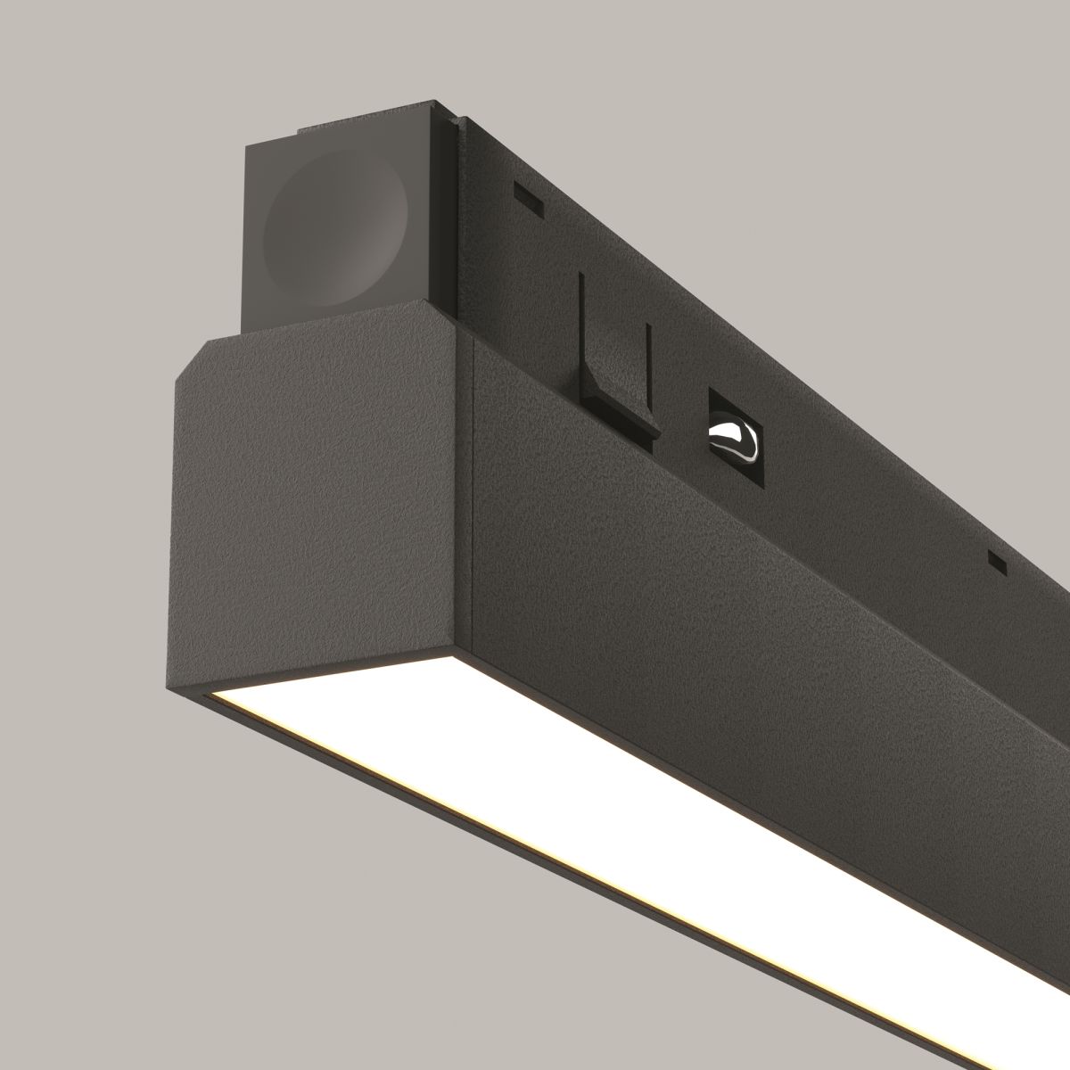 Трековый магнитный светильник Maytoni Basis TR030-4-30WTW-DD2-B