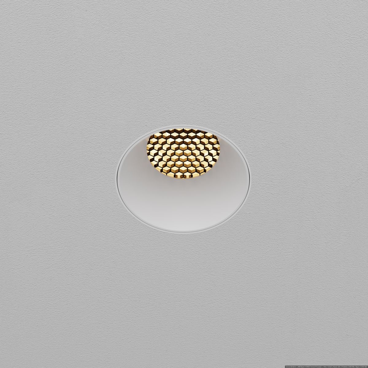 Встраиваемый светильник Maytoni Dip DL119-10W-2.7K-TRS-W
