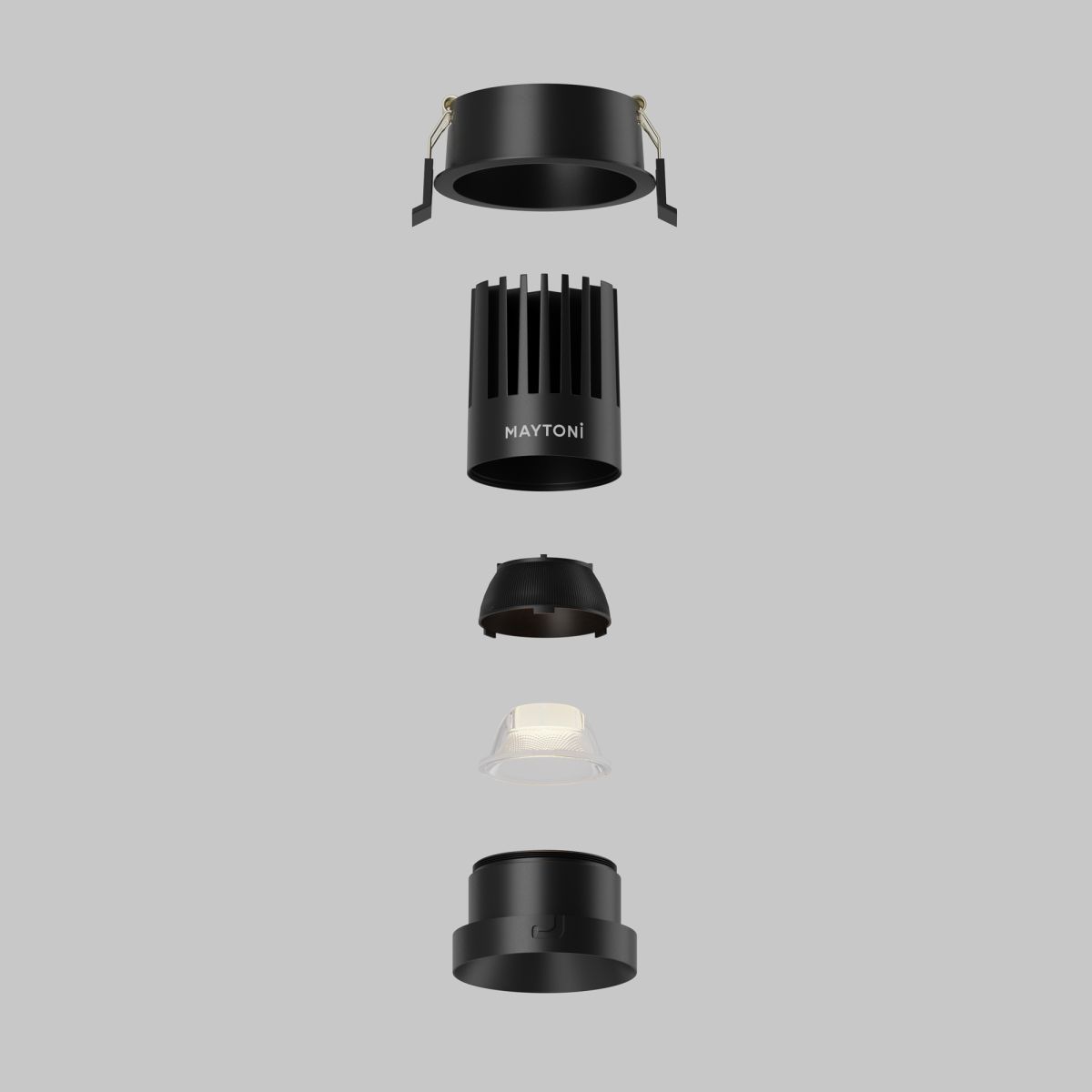 Встраиваемый светильник Maytoni Dip DL117-15W-2.7K-B