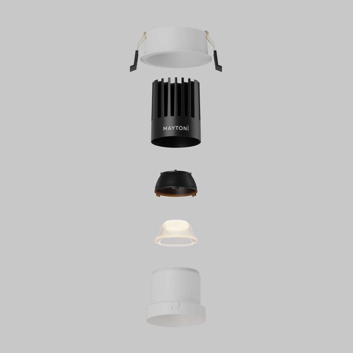 Встраиваемый светильник Maytoni Dip DL118-15W-2.7K-W