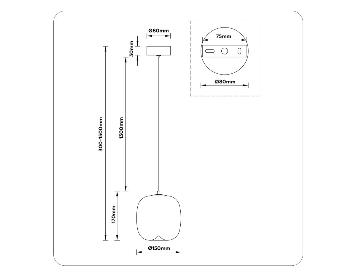 Подвесной светильник Ambrella Light High Light Modern LH11092