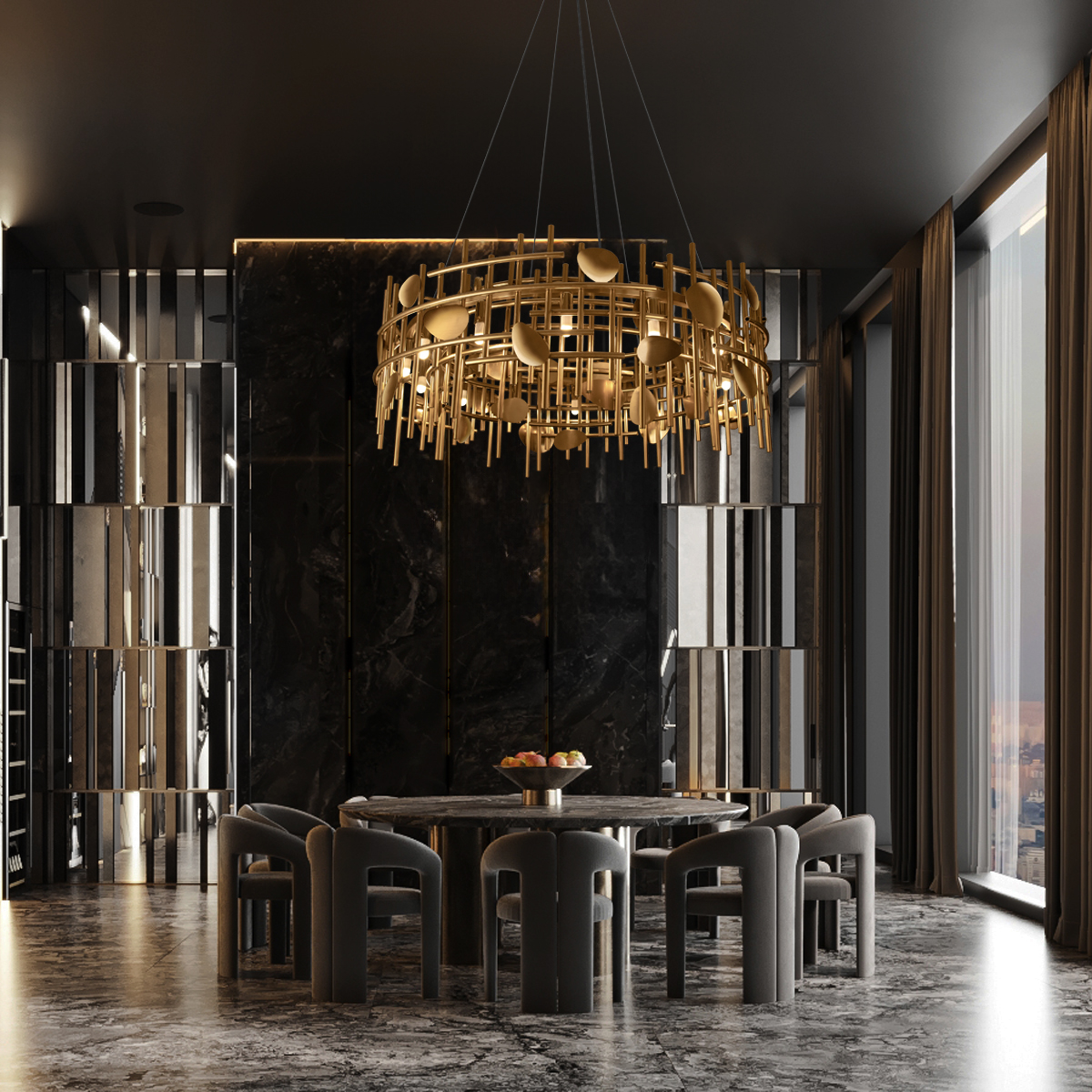 Подвесная люстра Loft IT Escama 10396/800C