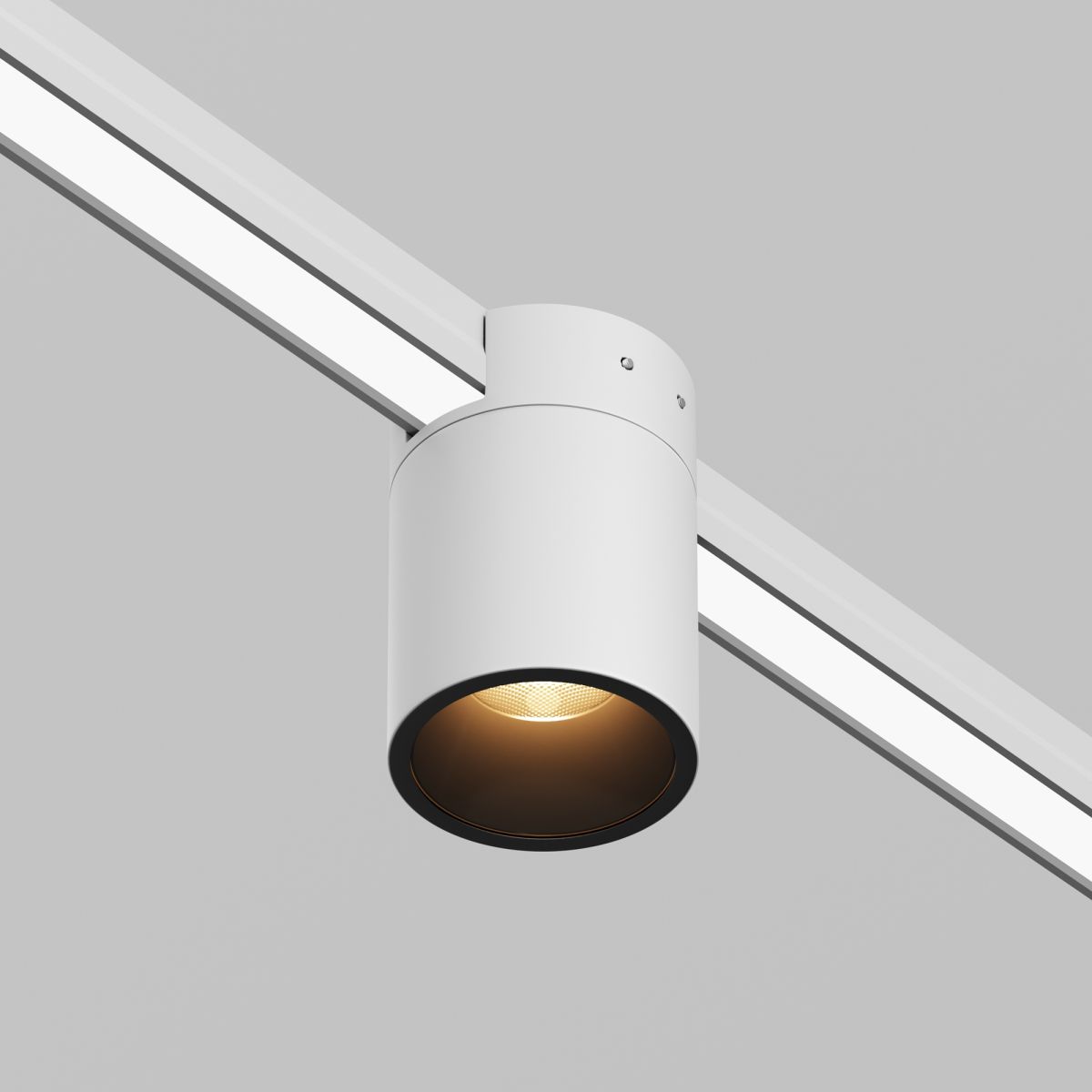 Уличный трековый светильник Maytoni Alfa Elasity IP O-TR01-2-S-16WW3K