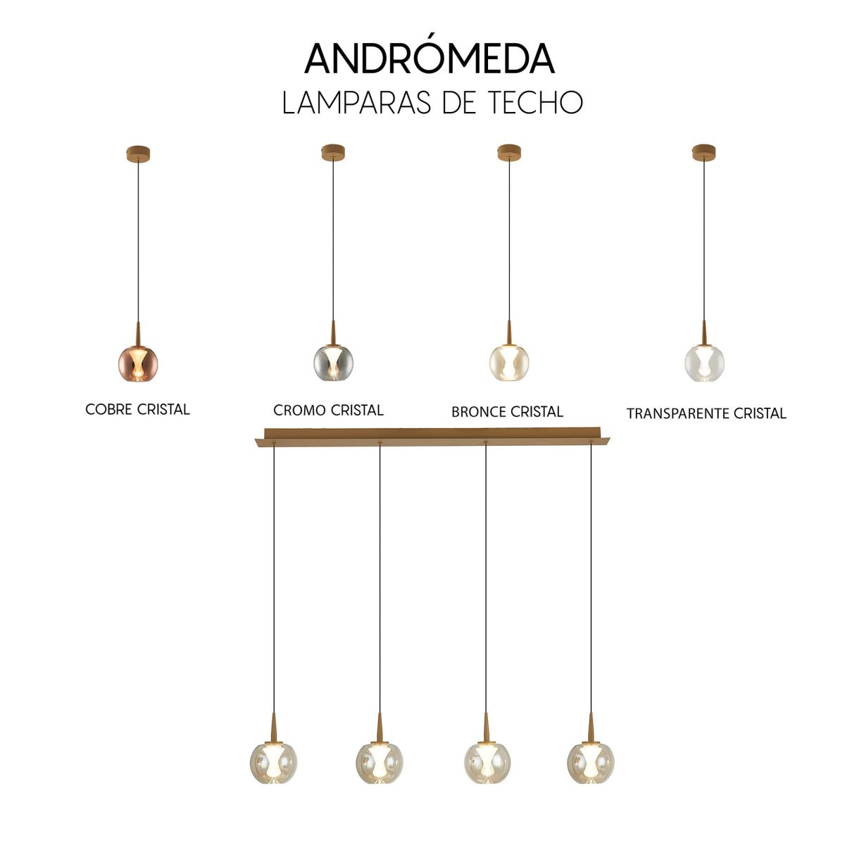 Подвесная люстра Mantra Andromeda 9214