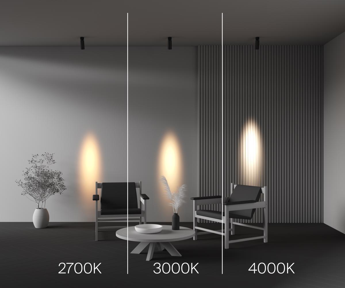 Спот Maytoni Technical Focus Led C055CL-L12W3K-SS-B