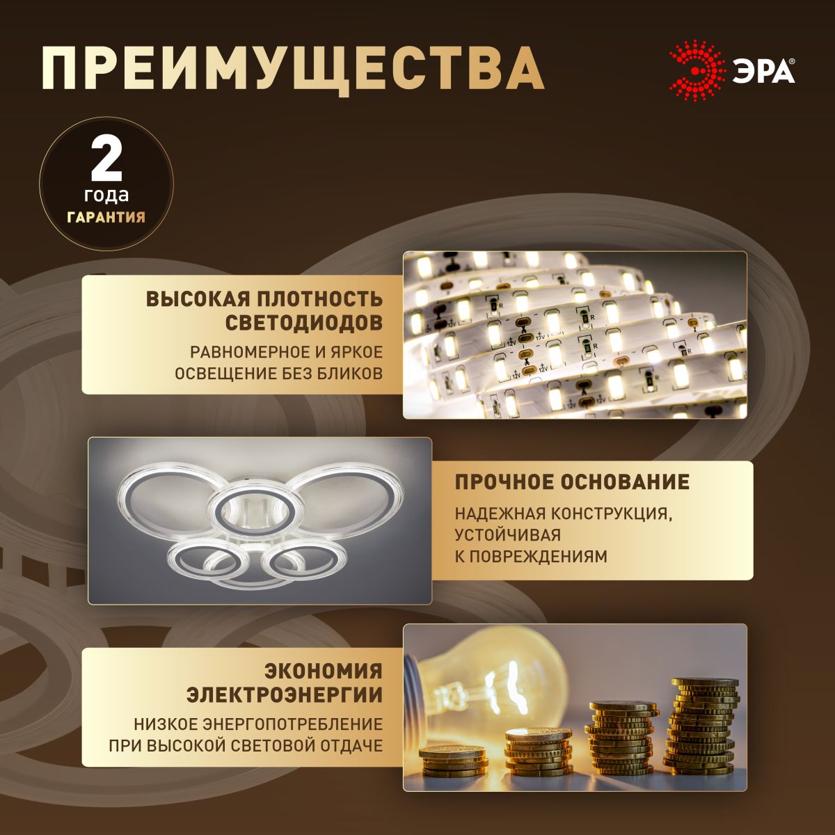 Потолочный светильник Эра Модерн Ring CLL-1-90W 3K-6,5K RC WH Б0069749