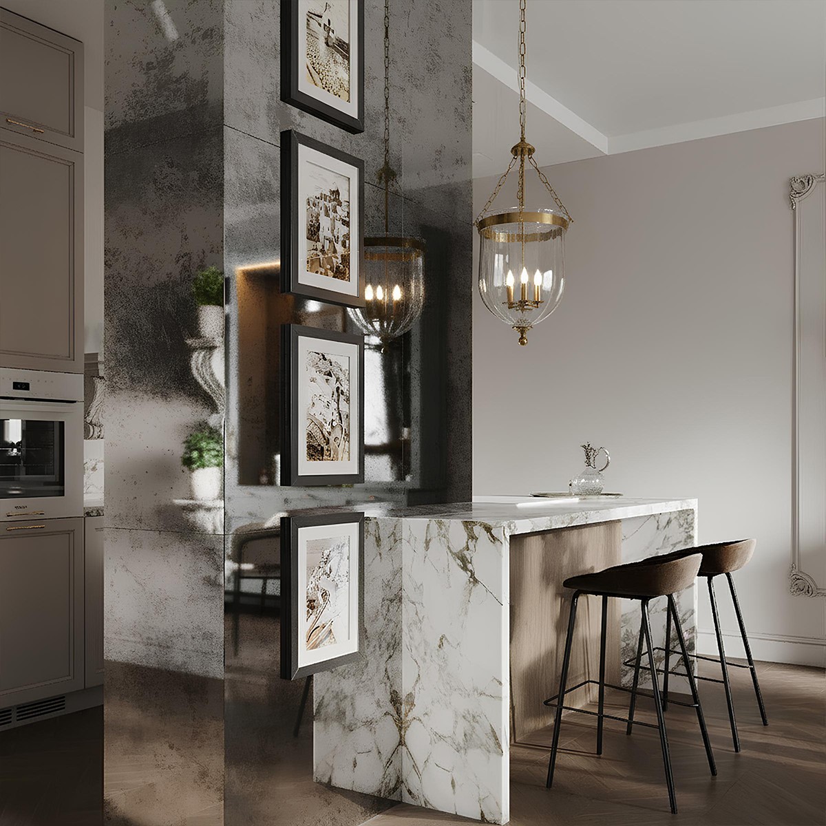 Подвесной светильник Loft IT Incense 10455/4 AB