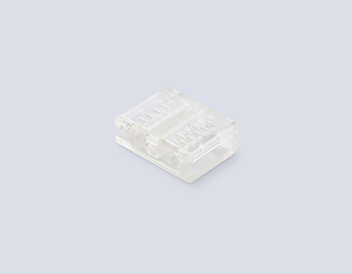 Соединитель прямой Ambrella Light Illumination COB 12/24V для лент 12mm (2 конт.) (10шт. в комплекте) GS6362