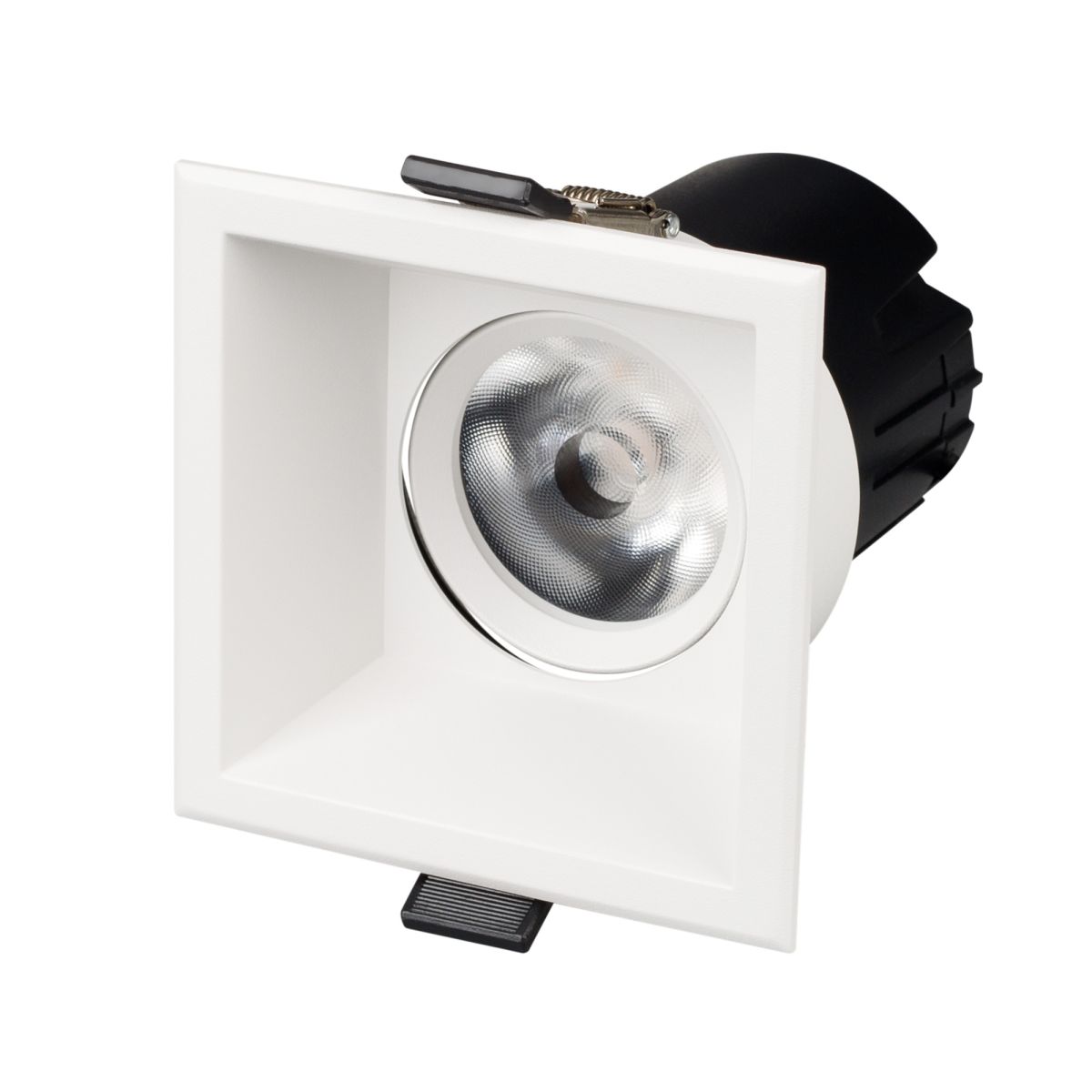 Карданный светильник Arlight MS-FLOW-BUILT-S85x85-12W Warm3000 (WH, 15 deg, 230V) (IP20 Металл) 053777