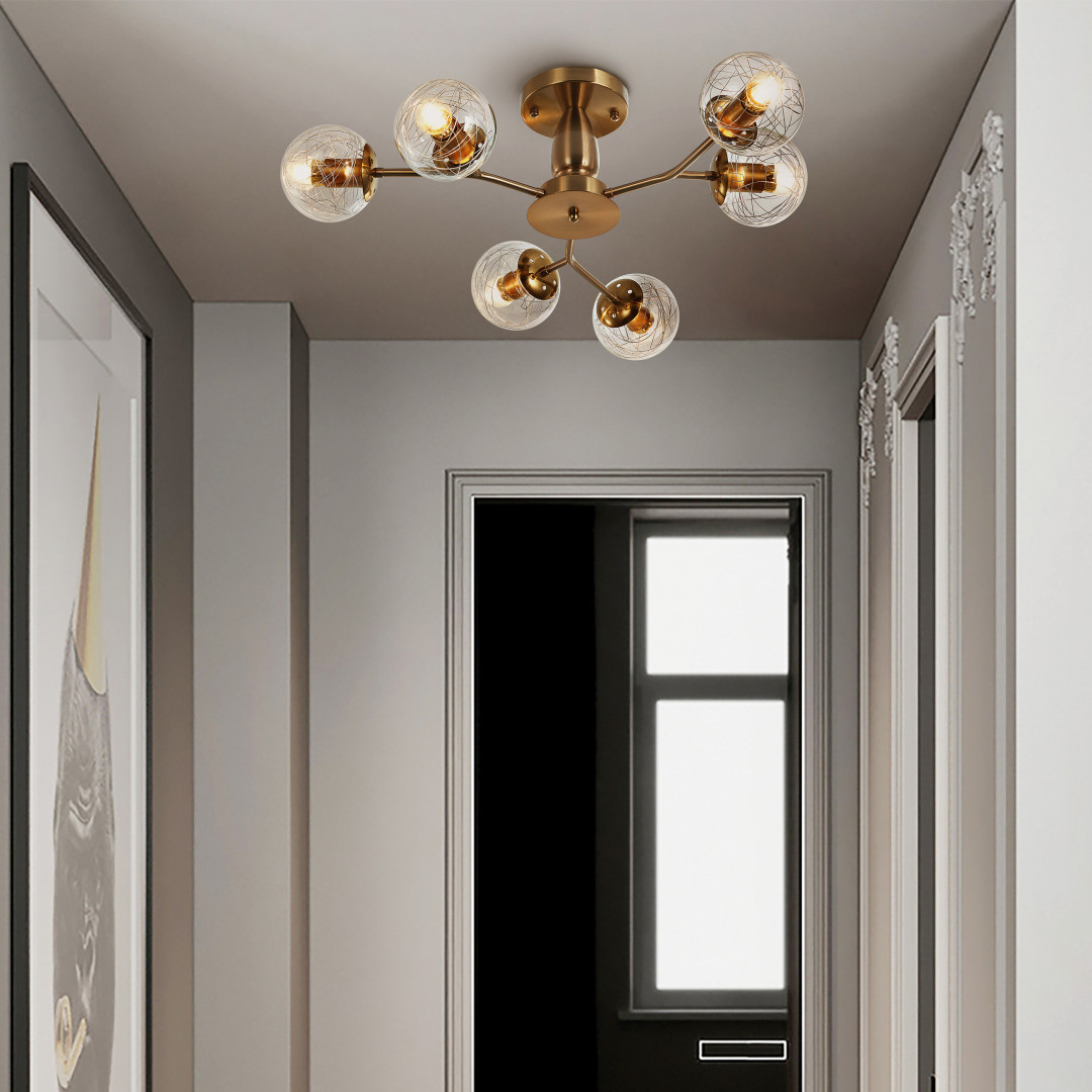 Потолочная люстра Arte Milano Neapolis 275908/6 GD