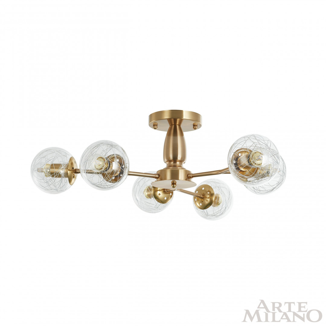 Потолочная люстра Arte Milano Neapolis 275908/6 GD