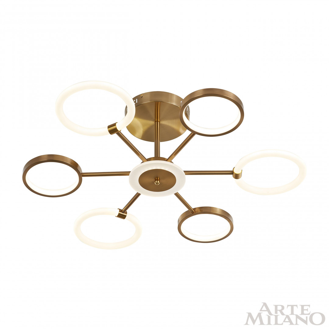 Потолочная люстра Arte Milano Neapolis 277240/6 GD